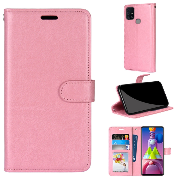 For Samsung Galaxy M51 Pure Color Horizontal Flip PU Leather Case with Holder & Card Slots & Wallet & Photo Frame(Pink)
For Samsung Galaxy M51 Pure Color Horizontal Flip PU Leather Case with Holder & Card Slots & Wallet & Photo Frame(Pink)