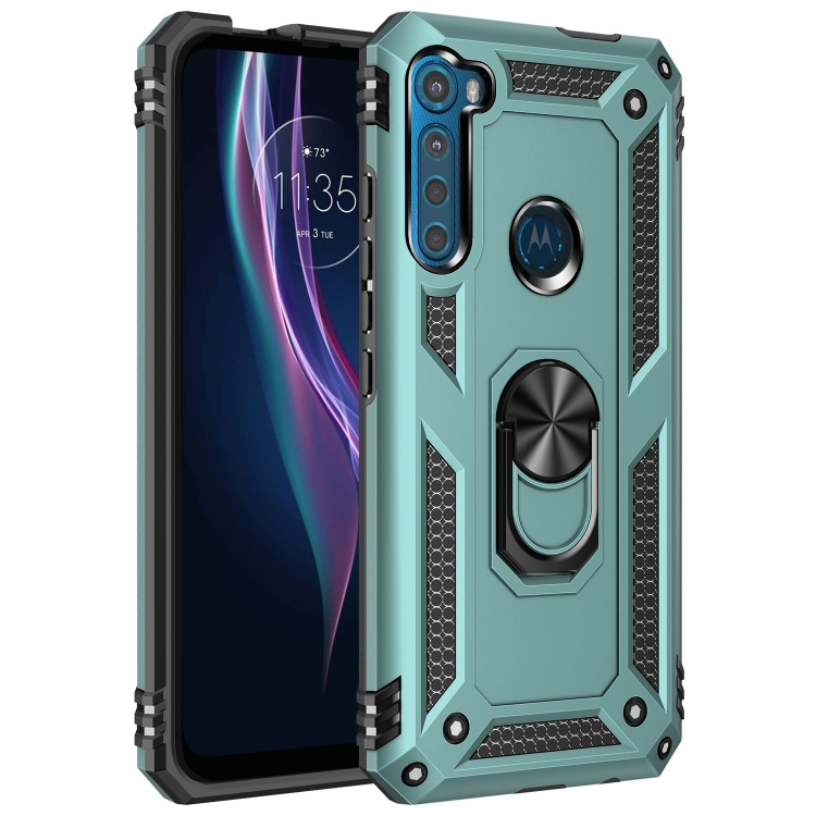 For Motorola Moto One Fusion Plus Shockproof TPU + PC Protective Case with 360 Degree Rotating Holder(Dark Green)
For Motorola Moto One Fusion Plus Shockproof TPU + PC Protective Case with 360 Degree Rotating Holder(Dark Green)