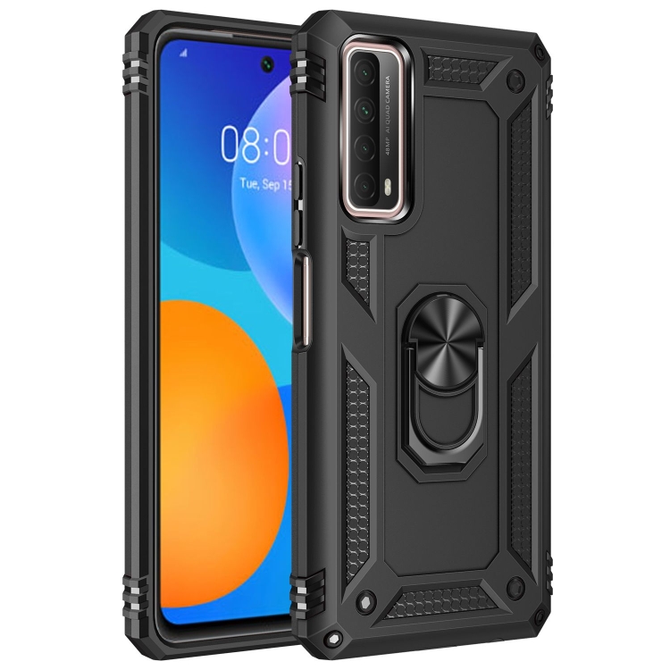 For Huawei P Smart 2021 Shockproof TPU + PC Protective Case with 360 Degree Rotating Holder(Black)
For Huawei P Smart 2021 Shockproof TPU + PC Protective Case with 360 Degree Rotating Holder(Black)