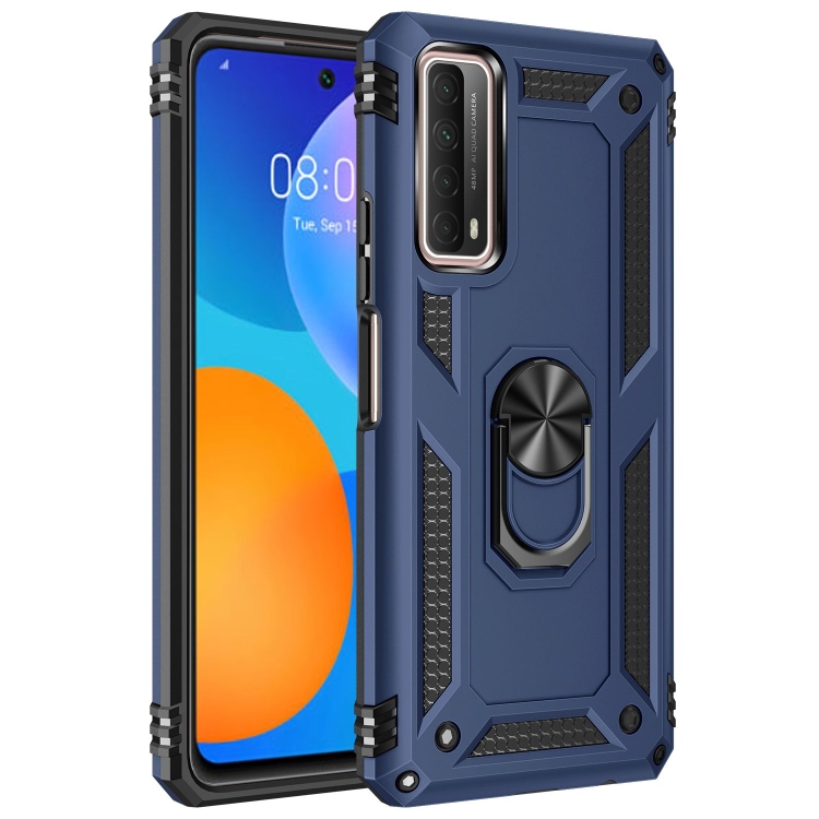 For Huawei P Smart 2021 Shockproof TPU + PC Protective Case with 360 Degree Rotating Holder(Blue)
For Huawei P Smart 2021 Shockproof TPU + PC Protective Case with 360 Degree Rotating Holder(Blue)