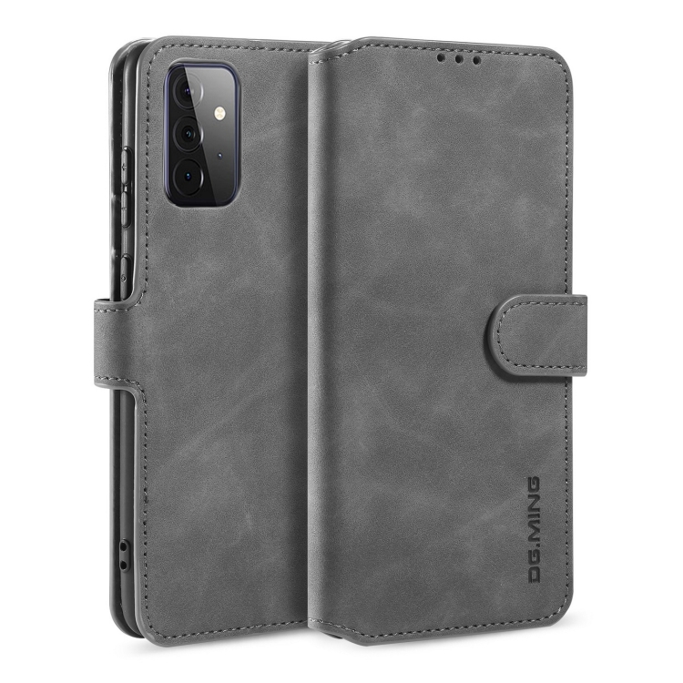 For samsung Galaxy A72 5G / 4G DG.MING Retro Oil Side Horizontal Flip Leather Case with Holder & Card Slots & Wallet(Grey)
For samsung Galaxy A72 5G / 4G DG.MING Retro Oil Side Horizontal Flip Leather Case with Holder & Card Slots & Wallet(Grey)