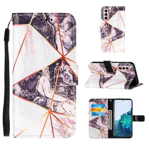 For Samsung Galaxy S21 5G Marble Stitching Horizontal Flip PU Leather Case with Holder & Card Slots & Wallet & Lanyard(Black White)
For Samsung Galaxy S21 5G Marble Stitching Horizontal Flip PU Leather Case with Holder & Card Slots & Wallet & Lanyard(Black White)