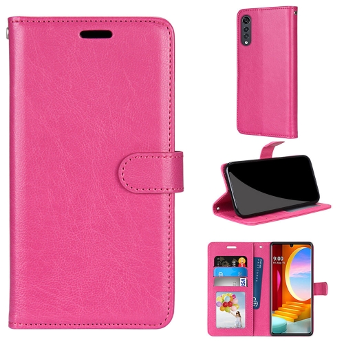 For LG Velvet Pure Color Horizontal Flip PU Leather Case with Holder & Card Slots & Wallet & Photo Frame(Rose Red)
For LG Velvet Pure Color Horizontal Flip PU Leather Case with Holder & Card Slots & Wallet & Photo Frame(Rose Red)