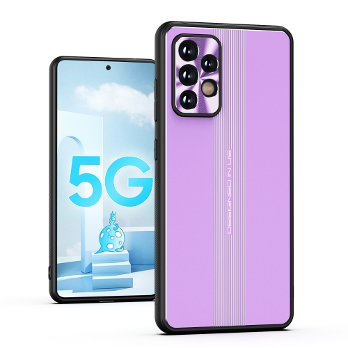 For Samsung Galaxy A52 5G Jianfeng Series TPU+ Metal Shockproof Protective Case(Purple)
For Samsung Galaxy A52 5G Jianfeng Series TPU+ Metal Shockproof Protective Case(Purple)