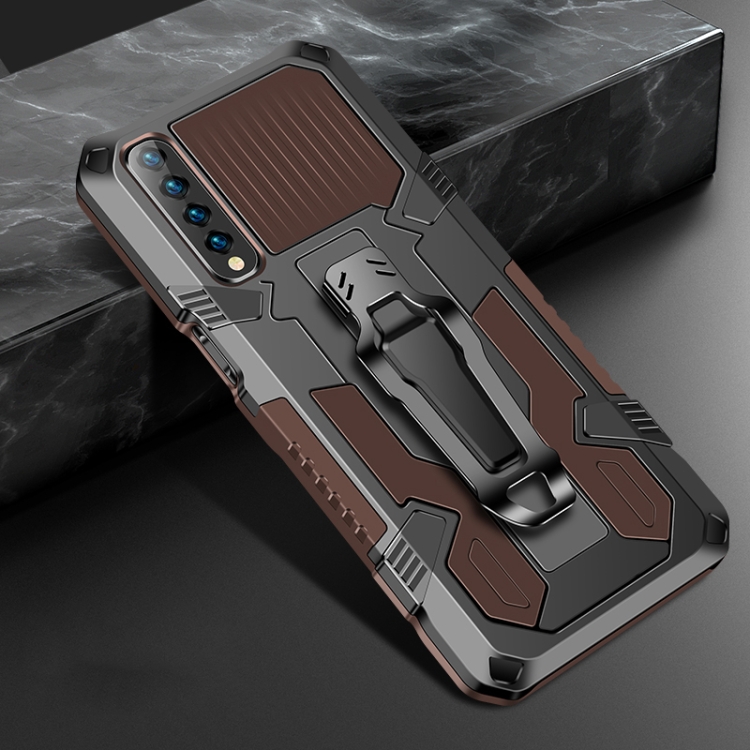 For LG Stylo 7 Machine Armor Warrior Shockproof PC + TPU Protective Case(Coffee)
For LG Stylo 7 Machine Armor Warrior Shockproof PC + TPU Protective Case(Coffee)