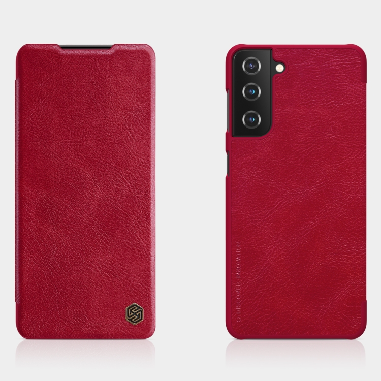 For Samsung Galaxy S21 Plus 5G NILLKIN QIN Series Crazy Horse Texture Horizontal Flip Leather Case with Card Slot(Red)
For Samsung Galaxy S21 Plus 5G NILLKIN QIN Series Crazy Horse Texture Horizontal Flip Leather Case with Card Slot(Red)