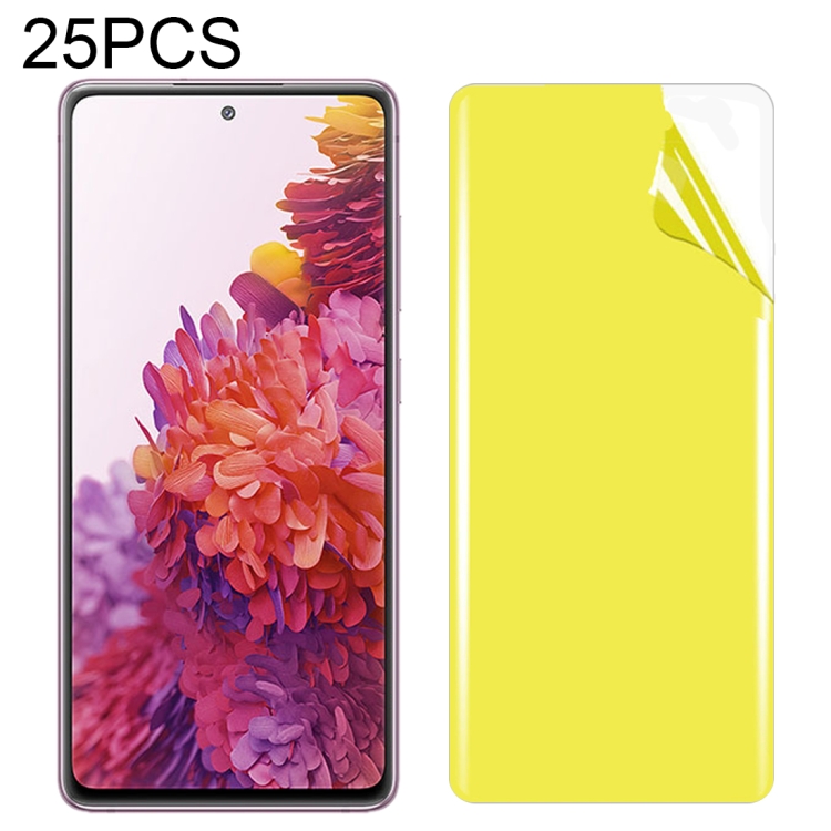 For Samsung Galaxy S20 FE 5G 25 PCS Soft TPU Full Coverage Front Screen Protector
For Samsung Galaxy S20 FE 5G 25 PCS Soft TPU Full Coverage Front Screen Protector