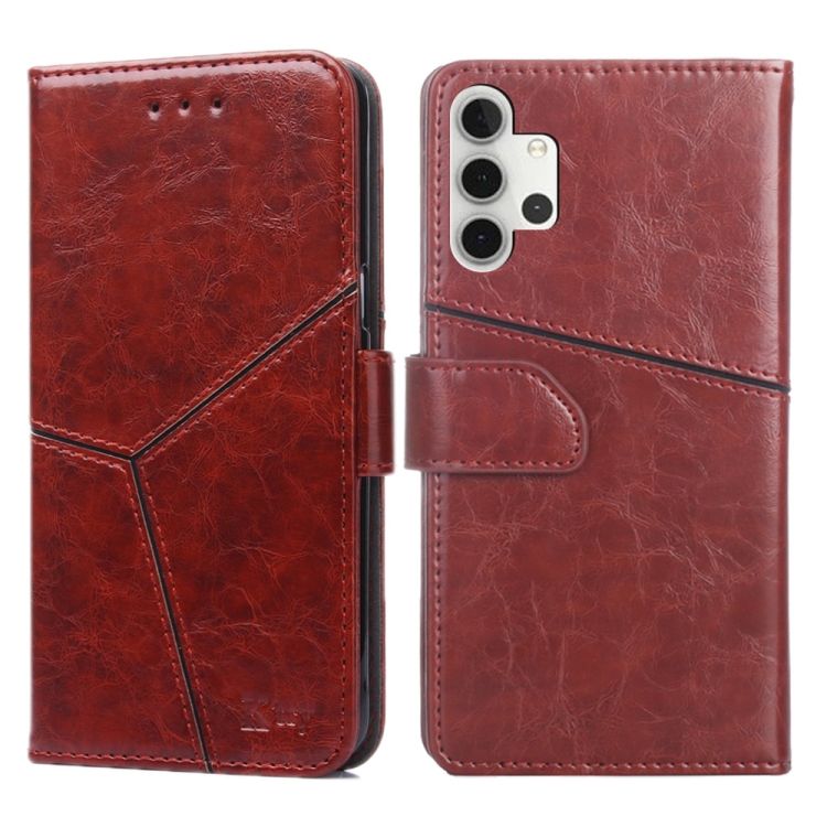For Samsung Galaxy A32 5G Geometric Stitching Horizontal Flip TPU + PU Leather Case with Holder & Card Slots & Wallet(Dark Brown)
For Samsung Galaxy A32 5G Geometric Stitching Horizontal Flip TPU + PU Leather Case with Holder & Card Slots & Wallet(Dark Brown)