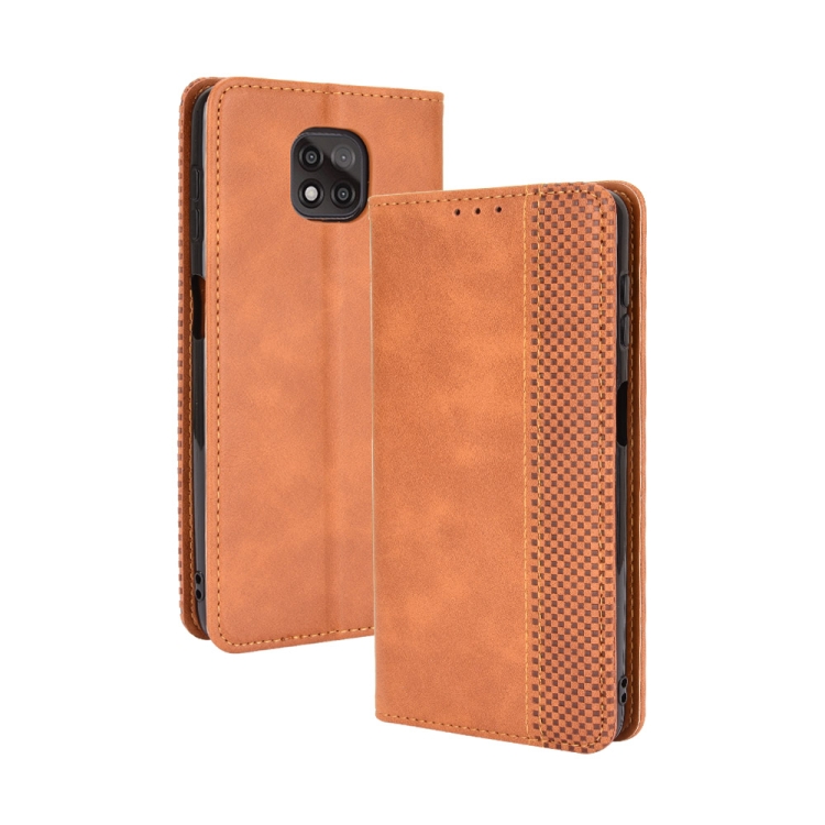 For Motorola Moto G Power (2021) Magnetic Buckle Retro Crazy Horse Texture Horizontal Flip Leather Case with Holder & Card Slots & Photo Frame(Brown)
For Motorola Moto G Power (2021) Magnetic Buckle Retro Crazy Horse Texture Horizontal Flip Leather Case with Holder & Card Slots & Photo Frame(Brown)