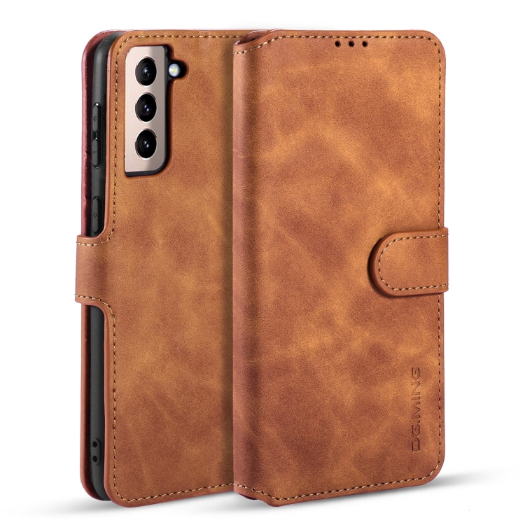 For Samsung Galaxy S21 5G DG.MING Retro Oil Side Horizontal Flip Case with Holder & Card Slots & Wallet(Brown)
For Samsung Galaxy S21 5G DG.MING Retro Oil Side Horizontal Flip Case with Holder & Card Slots & Wallet(Brown)