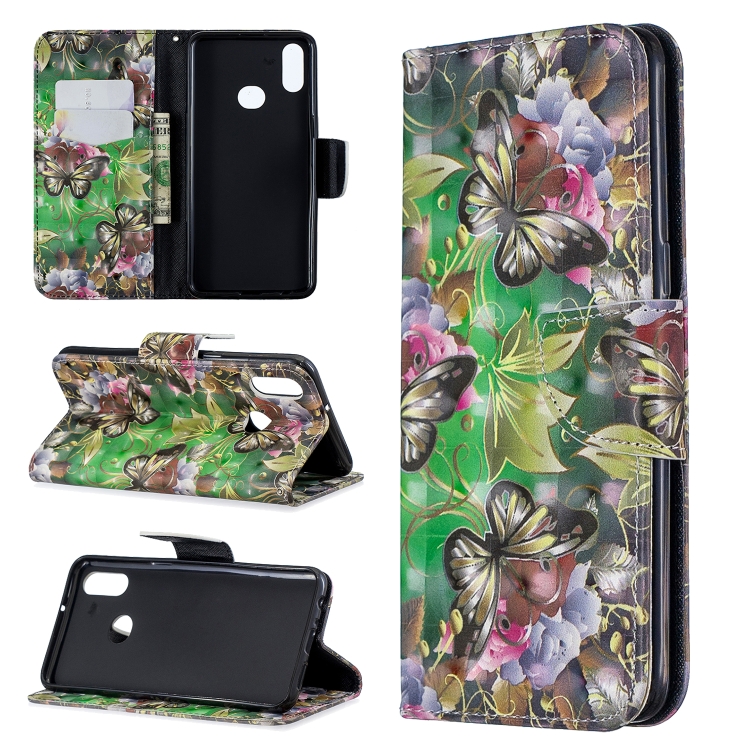 For Galaxy A10s 3D Pattern Colored Drawing Horizontal Flip Leather Case with Holder & Card Slots & Wallet(Green Butterfly)
For Galaxy A10s 3D Pattern Colored Drawing Horizontal Flip Leather Case with Holder & Card Slots & Wallet(Green Butterfly)