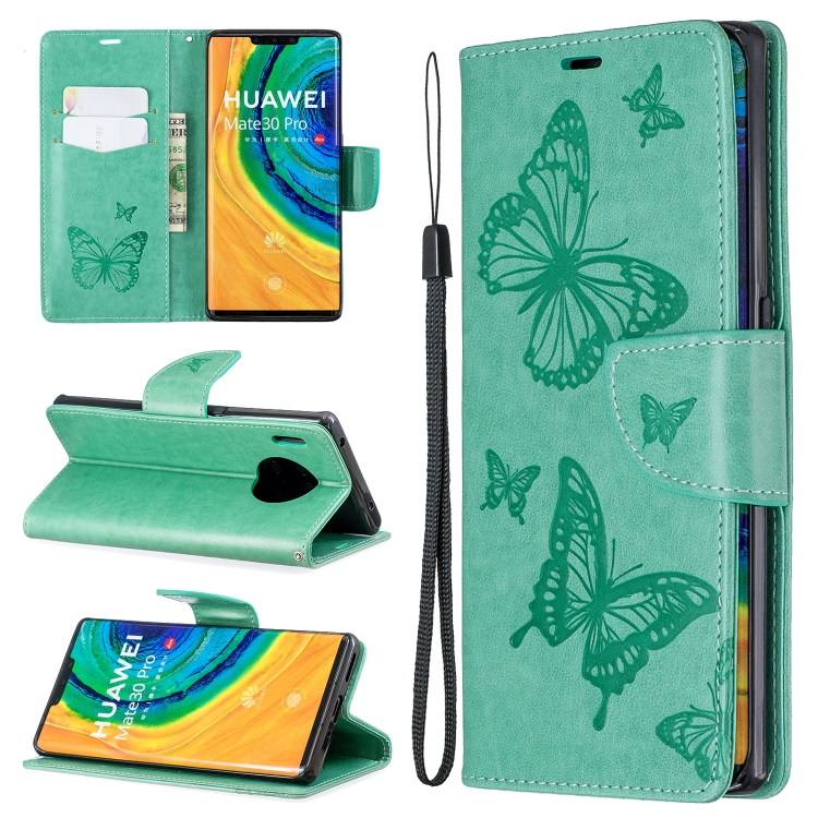 For Huawei Mate 30 Pro Two Butterflies Embossing Pattern Horizontal Flip Leather Case with Holder & Card Slot & Wallet & Lanyard(Green)
For Huawei Mate 30 Pro Two Butterflies Embossing Pattern Horizontal Flip Leather Case with Holder & Card Slot & Wallet & Lanyard(Green)