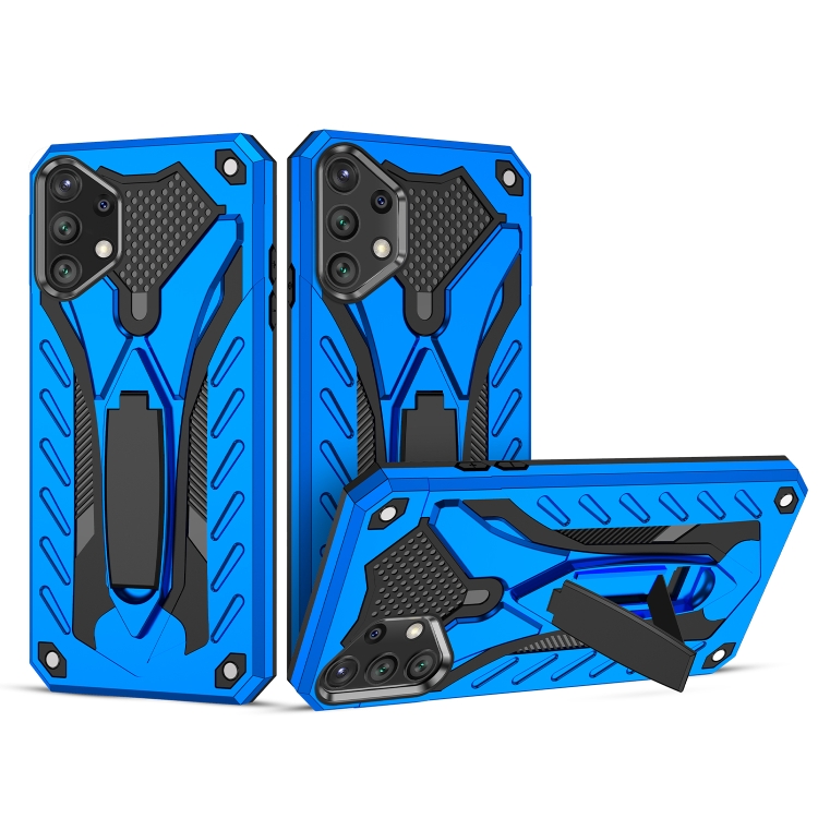 For Samsung Galaxy A32 5G Shockproof TPU + PC Protective Case with Holder(Blue)
For Samsung Galaxy A32 5G Shockproof TPU + PC Protective Case with Holder(Blue)