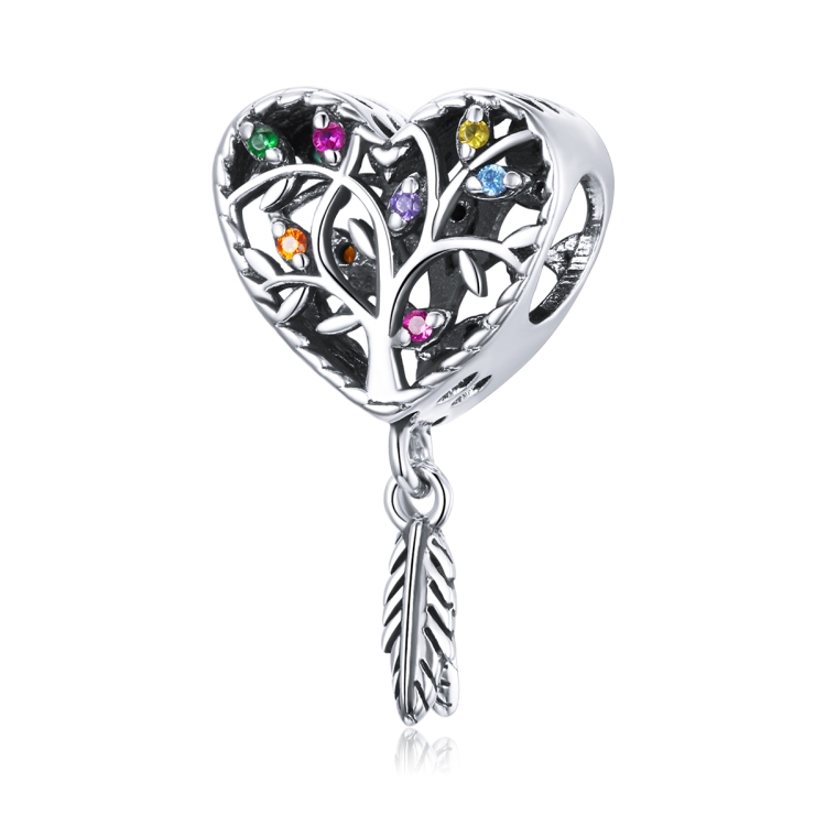 S925 Sterling Silver Heart-shaped Tree Of Life Beads DIY Bracelet Necklace Accessories
S925 Sterling Silver Heart-shaped Tree Of Life Beads DIY Bracelet Necklace Accessories