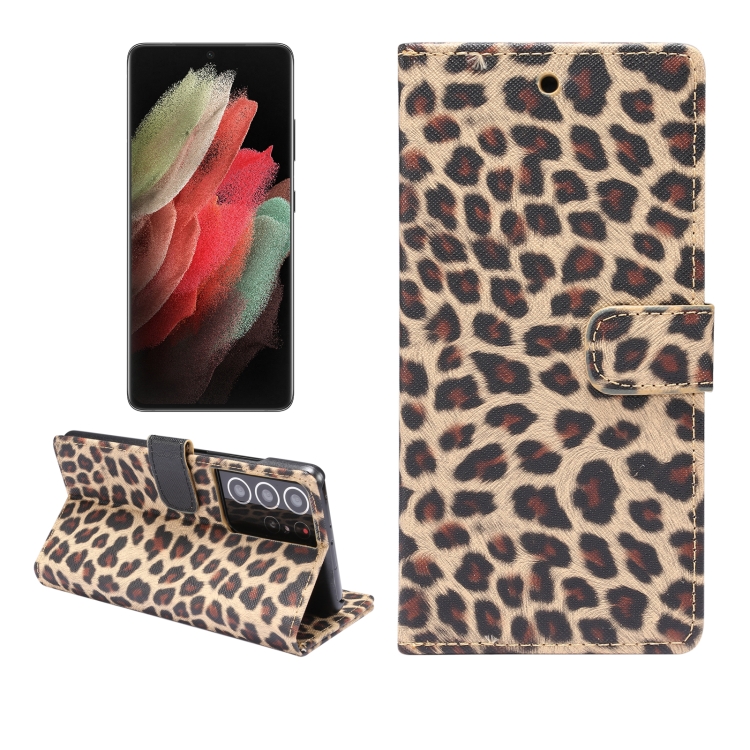 For Samsung Galaxy S21 Ultra 5G Leopard Pattern Horizontal Flip Leather Case with Holder & Card Slots(Yellow)
For Samsung Galaxy S21 Ultra 5G Leopard Pattern Horizontal Flip Leather Case with Holder & Card Slots(Yellow)