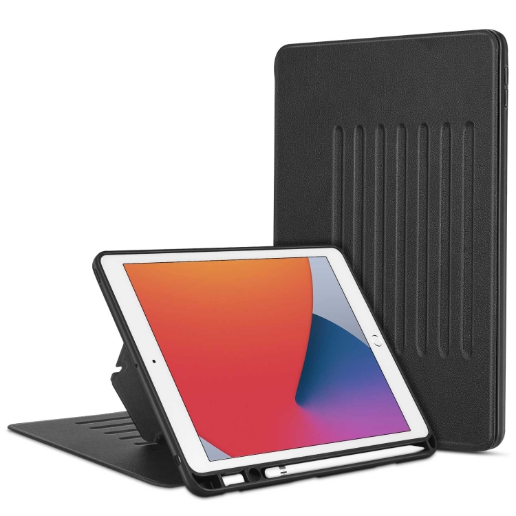 ESR Sentry Stand Series PC + PU Magnetic Horizontal Flip Leather Case with Holder & Pen Slot For iPad 10.2 / 10.2 (2020)(Black)
ESR Sentry Stand Series PC + PU Magnetic Horizontal Flip Leather Case with Holder & Pen Slot For iPad 10.2 / 10.2 (2020)(Black)
