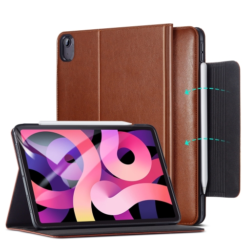ESR Director Business Series Horizontal Flip Leather Case with Holder & Pen Slot & Sleep / Wake-up Function & Hand Strap & Card Slot For iPad Air (2020)(Brown)
ESR Director Business Series Horizontal Flip Leather Case with Holder & Pen Slot & Sleep / Wake-up Function & Hand Strap & Card Slot For iPad Air (2020)(Brown)