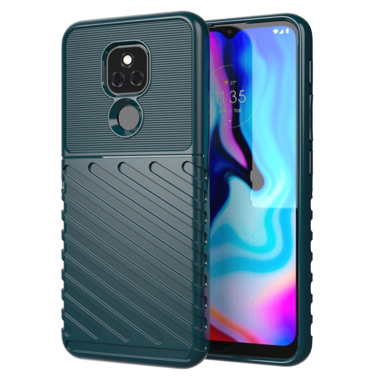 For Motorola Moto E7 Plus Thunderbolt Shockproof TPU Protective Soft Case(Green)
For Motorola Moto E7 Plus Thunderbolt Shockproof TPU Protective Soft Case(Green)