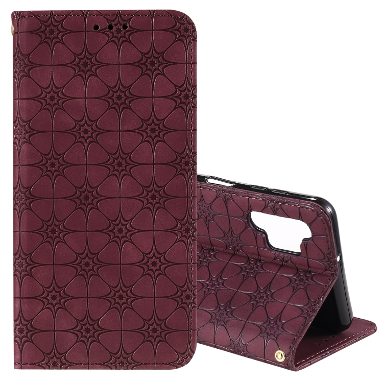 For Samsung Galaxy A32 5G Lucky Flowers Embossing Pattern Magnetic Horizontal Flip Leather Case with Holder & Card Slots(Wine Red)
For Samsung Galaxy A32 5G Lucky Flowers Embossing Pattern Magnetic Horizontal Flip Leather Case with Holder & Card Slots(Wine Red)