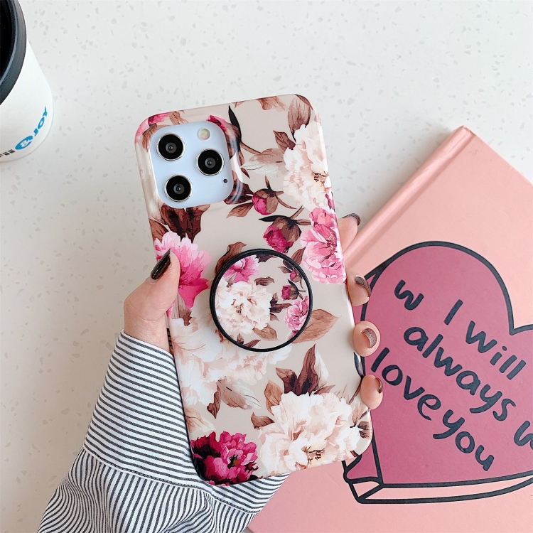 Shockproof IMD TPU Protective Case with Folding Holder For iPhone 11 Pro(Retro Flower)
Shockproof IMD TPU Protective Case with Folding Holder For iPhone 11 Pro(Retro Flower)
