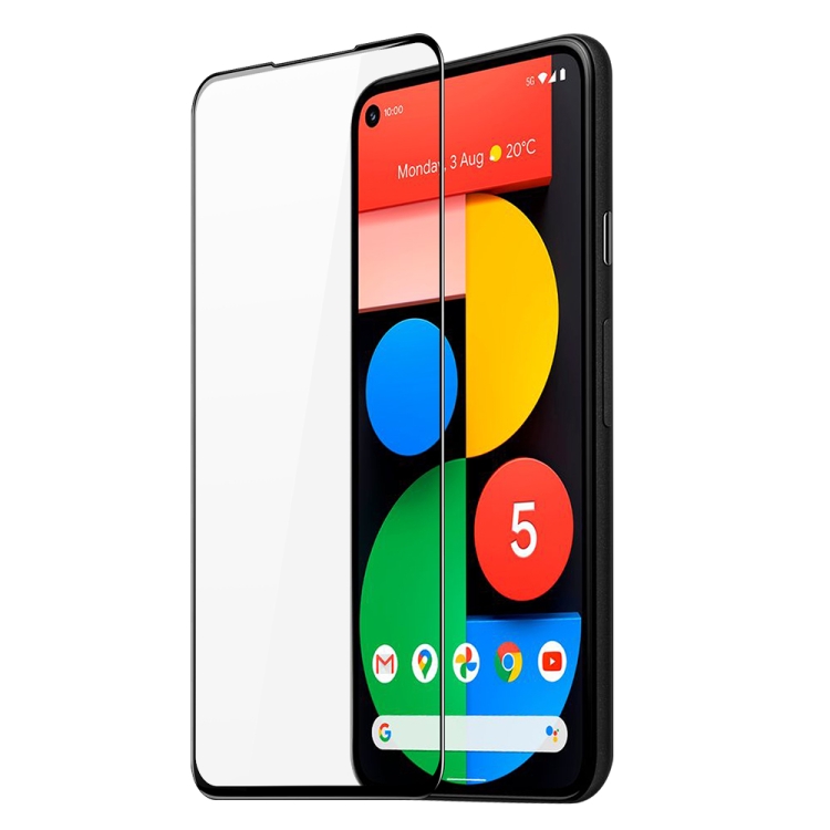 For Google Pixel 5 DUX DUCIS 0.33mm 9H Medium Alumina HD Full Screen Tempered Glass Film (Black) 
For Google Pixel 5 DUX DUCIS 0.33mm 9H Medium Alumina HD Full Screen Tempered Glass Film (Black)