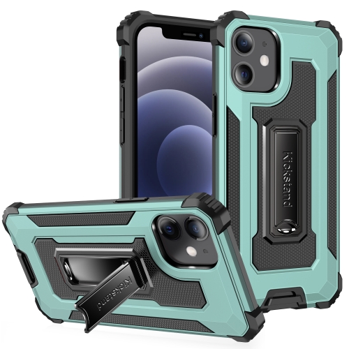 Knight Jazz PC+TPU Shockproof Protective Case with Foldable Holder For iPhone 12 mini(Grass Green)
Knight Jazz PC+TPU Shockproof Protective Case with Foldable Holder For iPhone 12 mini(Grass Green)