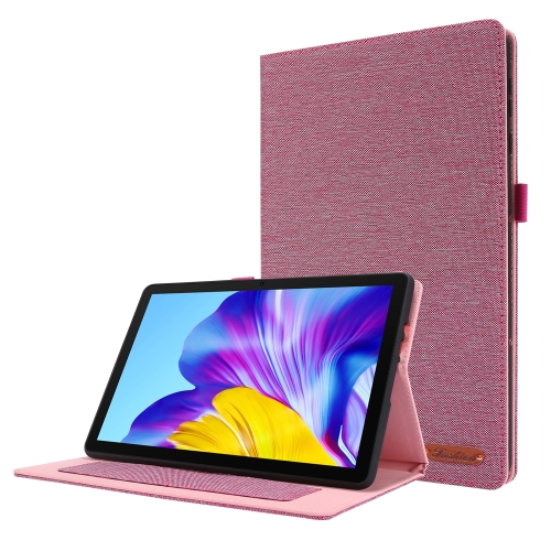 For Huawei Enjoy Tablet 2 10.1 / T10 / T10S Horizontal Flip TPU + Fabric PU Leather Protective Case with Name Card Clip(Rose Red)
For Huawei Enjoy Tablet 2 10.1 / T10 / T10S Horizontal Flip TPU + Fabric PU Leather Protective Case with Name Card Clip(Rose Red)