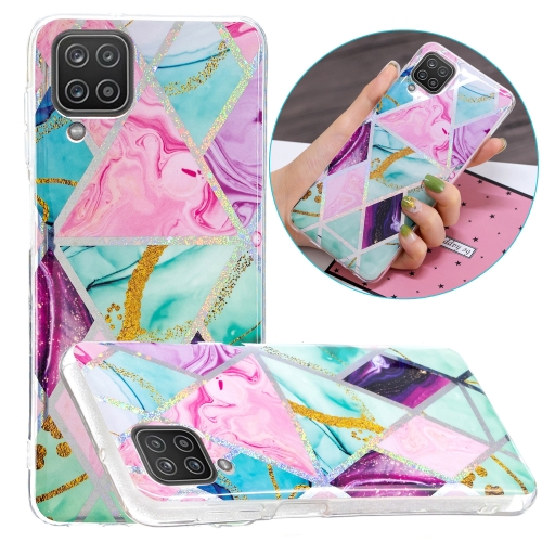 For Samsung Galaxy A12(EU Version) Plating TPU Protective Case(Triangular Rhombus)
For Samsung Galaxy A12(EU Version) Plating TPU Protective Case(Triangular Rhombus)