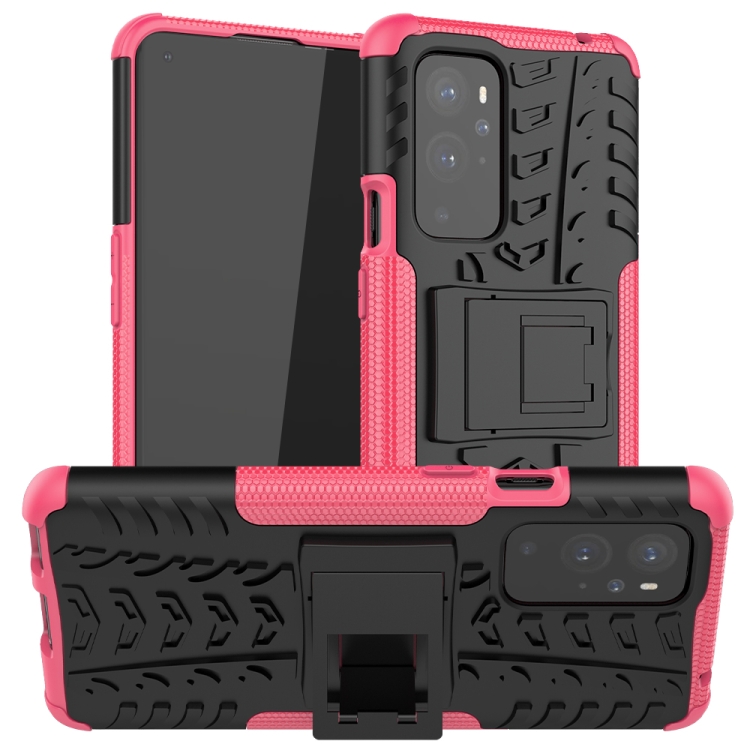 For OnePlus 9 Pro Tire Texture Shockproof TPU+PC Protective Case with Holder(Pink)
For OnePlus 9 Pro Tire Texture Shockproof TPU+PC Protective Case with Holder(Pink)