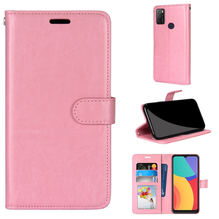 For Alcatel 1S (2021) Pure Color Horizontal Flip PU Leather Case with Holder & Card Slots & Wallet & Photo Frame(Pink)
For Alcatel 1S (2021) Pure Color Horizontal Flip PU Leather Case with Holder & Card Slots & Wallet & Photo Frame(Pink)