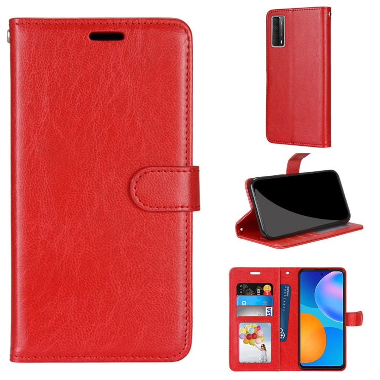For Huawei P smart 2021 / Y7a Pure Color Horizontal Flip PU Leather Case with Holder & Card Slots & Wallet & Photo Frame(Red)
For Huawei P smart 2021 / Y7a Pure Color Horizontal Flip PU Leather Case with Holder & Card Slots & Wallet & Photo Frame(Red)