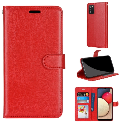 For Samsung Galaxy A02s / M02s Pure Color Horizontal Flip PU Leather Case with Holder & Card Slots & Wallet & Photo Frame(Red)
For Samsung Galaxy A02s / M02s Pure Color Horizontal Flip PU Leather Case with Holder & Card Slots & Wallet & Photo Frame(Red)