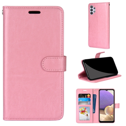 For Samsung Galaxy A32 5G Pure Color Horizontal Flip PU Leather Case with Holder & Card Slots & Wallet & Photo Frame(Pink)
For Samsung Galaxy A32 5G Pure Color Horizontal Flip PU Leather Case with Holder & Card Slots & Wallet & Photo Frame(Pink)