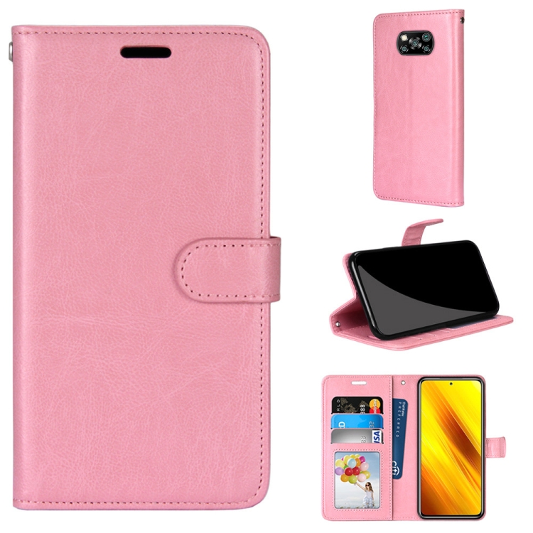 For Xiaomi Poco X3 NPC Pure Color Horizontal Flip PU Leather Case with Holder & Card Slots & Wallet & Photo Frame(Pink)
For Xiaomi Poco X3 NPC Pure Color Horizontal Flip PU Leather Case with Holder & Card Slots & Wallet & Photo Frame(Pink)