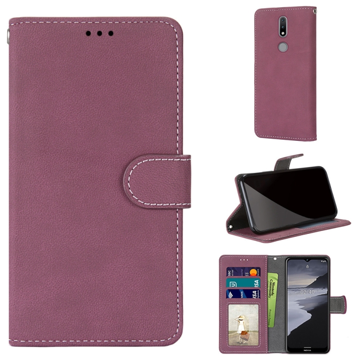 For Nokia 2.4 Retro Frosted Horizontal Flip PU Leather Case with Holder & Card Slots & Wallet & Photo Frame(Rose Red)
For Nokia 2.4 Retro Frosted Horizontal Flip PU Leather Case with Holder & Card Slots & Wallet & Photo Frame(Rose Red)