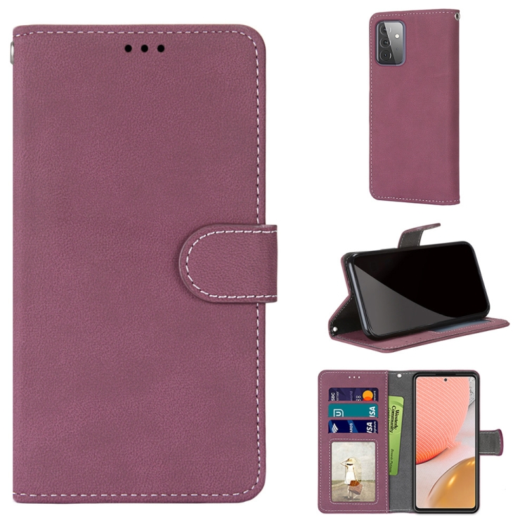 For Samsung Galaxy A72 5G / 4G Retro Frosted Horizontal Flip PU Leather Case with Holder & Card Slots & Wallet & Photo Frame(Rose Red)
For Samsung Galaxy A72 5G / 4G Retro Frosted Horizontal Flip PU Leather Case with Holder & Card Slots & Wallet & Photo Frame(Rose Red)