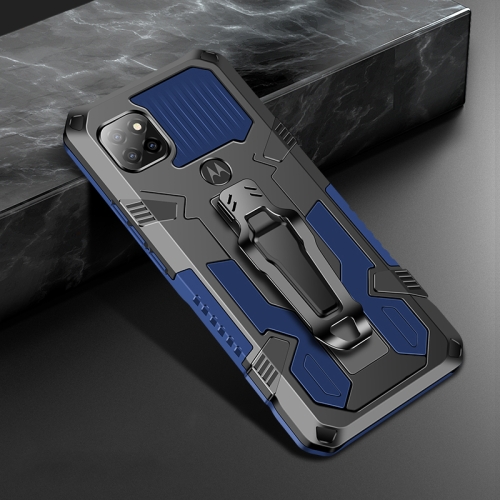For Motorola Moto One 5G Ace Machine Armor Warrior Shockproof PC + TPU Protective Case(Blue)
For Motorola Moto One 5G Ace Machine Armor Warrior Shockproof PC + TPU Protective Case(Blue)
