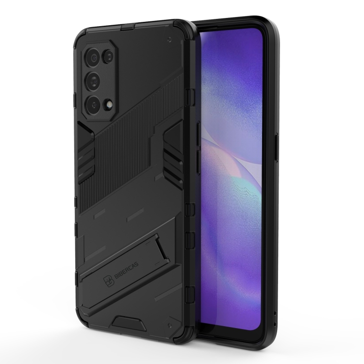 For OPPO Reno5 5G Punk Armor 2 in 1 PC + TPU Shockproof Case with Invisible Holder(Black)
For OPPO Reno5 5G Punk Armor 2 in 1 PC + TPU Shockproof Case with Invisible Holder(Black)