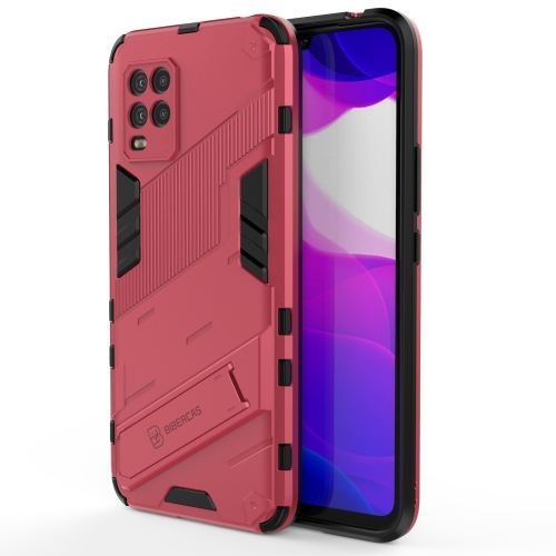 For Xiaomi Mi 10 Lite 5G Punk Armor 2 in 1 PC + TPU Shockproof Case with Invisible Holder(Light Red)
For Xiaomi Mi 10 Lite 5G Punk Armor 2 in 1 PC + TPU Shockproof Case with Invisible Holder(Light Red)