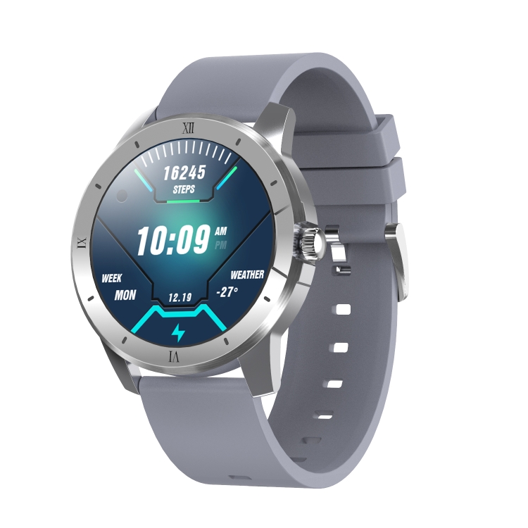 MX12 1.3 inch IPS Color Screen IP68 Waterproof Smart Watch, Support Bluetooth Call / Sleep Monitoring / Heart Rate Monitoring, Style:Silicone Strap(Silver)
MX12 1.3 inch IPS Color Screen IP68 Waterproof Smart Watch, Support Bluetooth Call / Sleep Monitoring / Heart Rate Monitoring, Style:Silicone Strap(Silver)