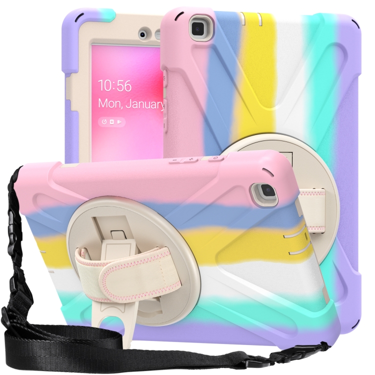 For Samsung Galaxy Tab A 8.0 (2019) T290 / T295 Shockproof Colorful Silicone + PC Protective Case with Holder & Shoulder Strap & Hand Strap(Pink)
For Samsung Galaxy Tab A 8.0 (2019) T290 / T295 Shockproof Colorful Silicone + PC Protective Case with Holder & Shoulder Strap & Hand Strap(Pink)