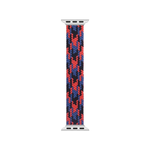 WIWU Woven Single Loop Hit Color Replacement Watchbands For Apple Watch Series 6 & SE & 5 & 4 44mm / 3 & 2 & 1 42mm, Size:S(Black+Red+Dark Blue)
WIWU Woven Single Loop Hit Color Replacement Watchbands For Apple Watch Series 6 & SE & 5 & 4 44mm / 3 & 2 & 1 42mm, Size:S(Black+Red+Dark Blue)