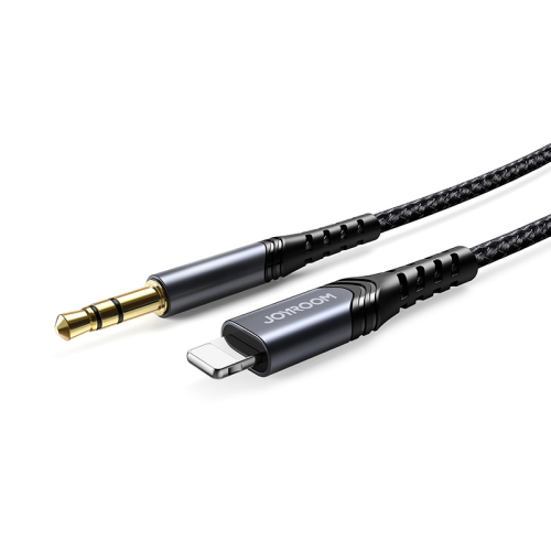JOYROOM SY-A02 8 Pin to 3.5mm Port High-fidelity Audio Cable, Length:1m(Black)
JOYROOM SY-A02 8 Pin to 3.5mm Port High-fidelity Audio Cable, Length:1m(Black)