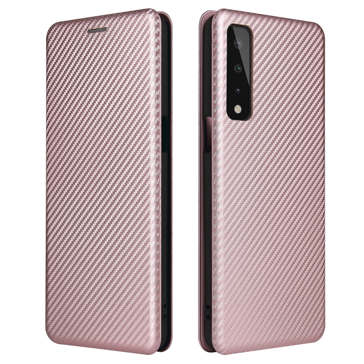 For LG Stylo 7 5G Carbon Fiber Texture Magnetic Horizontal Flip TPU + PC + PU Leather Case with Card Slot(Pink)
For LG Stylo 7 5G Carbon Fiber Texture Magnetic Horizontal Flip TPU + PC + PU Leather Case with Card Slot(Pink)
