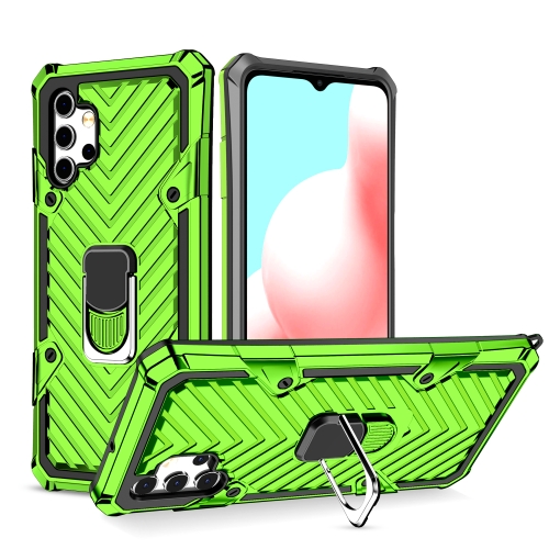 For Samsung Galaxy A32 4G Cool Armor PC + TPU Shockproof Case with 360 Degree Rotation Ring Holder(Green)
For Samsung Galaxy A32 4G Cool Armor PC + TPU Shockproof Case with 360 Degree Rotation Ring Holder(Green)