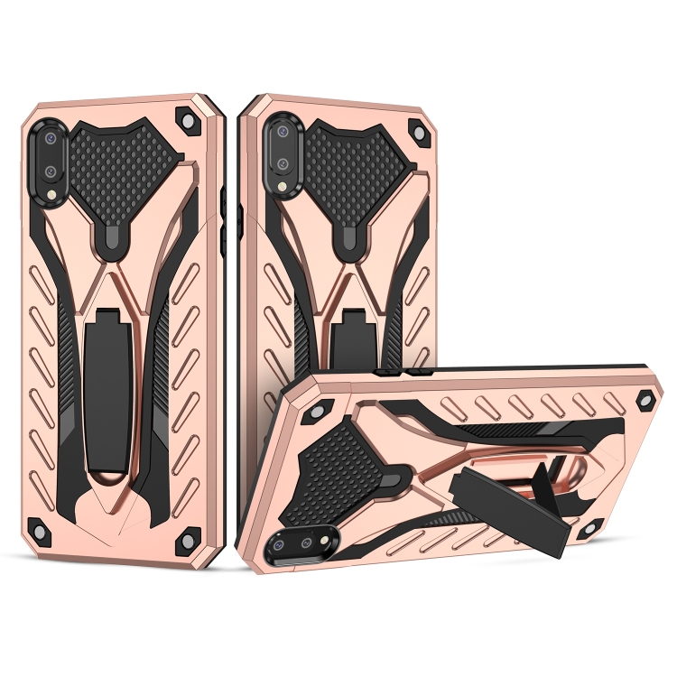 For Samsung Galaxy A02 Shockproof TPU + PC Protective Case with Holder(Rose Gold)
For Samsung Galaxy A02 Shockproof TPU + PC Protective Case with Holder(Rose Gold)