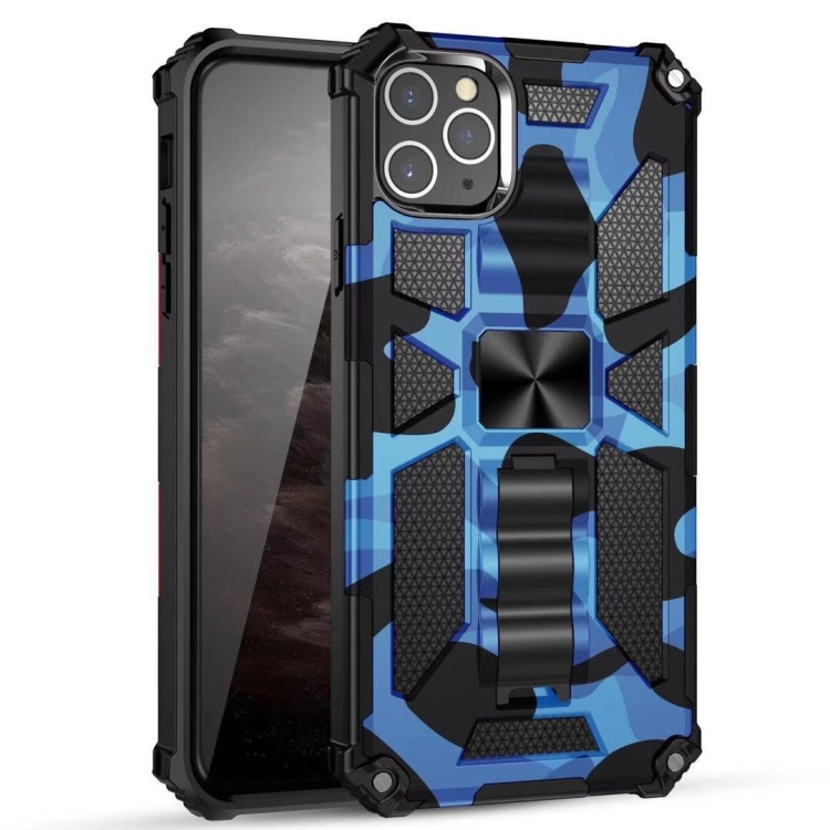 Camouflage Armor Shockproof TPU + PC Magnetic Protective Case with Holder For iPhone 11 Pro(Dark Blue)
Camouflage Armor Shockproof TPU + PC Magnetic Protective Case with Holder For iPhone 11 Pro(Dark Blue)