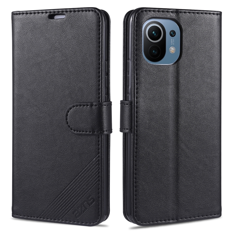 For Xiaomi Mi 11 AZNS Magnetic Calf Texture Horizontal Flip Leather Case with Card Slots & Holder & Wallet(Black)
For Xiaomi Mi 11 AZNS Magnetic Calf Texture Horizontal Flip Leather Case with Card Slots & Holder & Wallet(Black)
