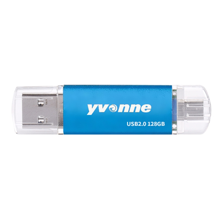 Yvonne YT601-2 USB 2.0 USB + Micro OTG USB Flash Drives U Disk, Capacity:128GB(Blue)
Yvonne YT601-2 USB 2.0 USB + Micro OTG USB Flash Drives U Disk, Capacity:128GB(Blue)