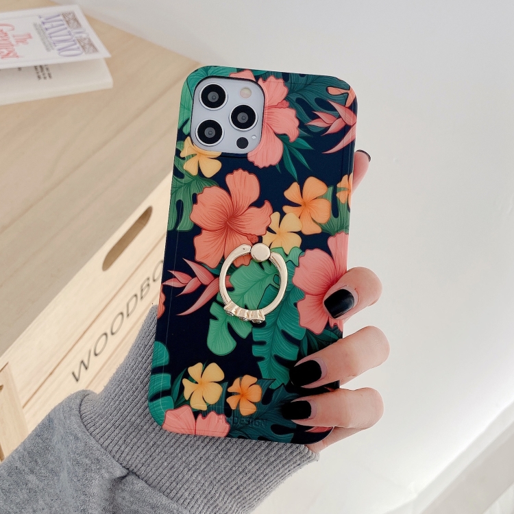 Retro Flower Pattern Shockproof Case with Ring Holder For iPhone 12 Pro Max(Pink)
Retro Flower Pattern Shockproof Case with Ring Holder For iPhone 12 Pro Max(Pink)